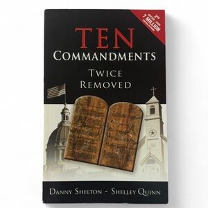 Ten Commandments Twice Removed - Black and White Edition